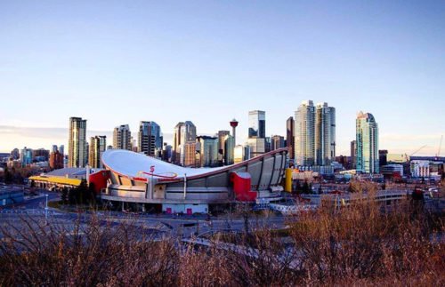 Calgary Skyline by Dashing Dad