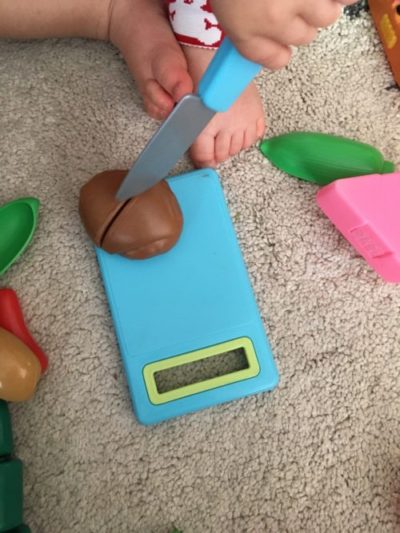How to teach toddler safe knife skills 
