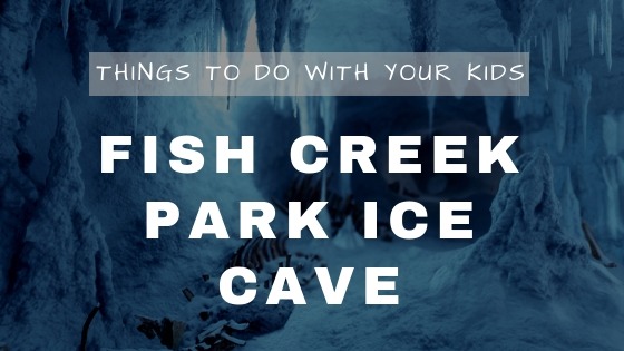 Fish creek park ice cave